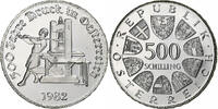 Austria 500 Schilling Vienna, Proof, Silver, KM:2957 -