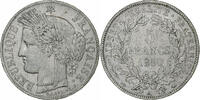 France 5 Francs Cérès, Paris, Silver, Gadoury:719, Le -
