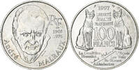 France 100 Francs André Malraux, Silver, Gadoury:954, KM:1188 -