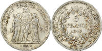France 5 Francs Hercule, Paris, Silver, Gadoury:683, KM:756.1 -