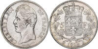 France 5 Francs Charles X, Paris, Silver, Gadoury:644 -