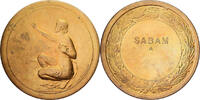Belgium Medal S.A.B.A.M, Société Belge des Auteurs, Gilt Bronze, De -