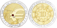 France Medal Europe, 10 Ans d'Union Monétaire, Bi-Metallic -