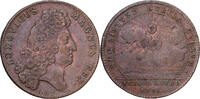 France betaalpenning Louis XIV, Chambre du Trésor Royal, Copper -