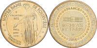 France betaalpenning Lyon - Notre Dame de Fourviere, Copper-nickel Aluminium -