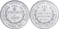 France betaalpenning Société anonyme des Eden Bars, Lyon, Aluminium -
