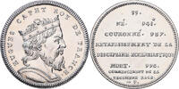 France Medaille Les Rois de France, Hugues Capet, Nickel -