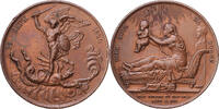 France Medaille Naissance du Duc de Bordeaux, Bronze, Gayrard -