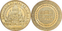 France betaalpenning Paris - Basilique du Sacré Coeur, Copper-nickel Aluminium -