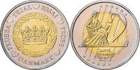 Denmark Medaille 2 E, Essai-Trial, Bi-Metallic -