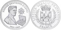 France Medaille Seconde Guerre Mondiale, Honoré d'Estienne d'Orves, Silver -
