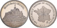 France Medaille Les plus beaux trésors du patrimoine de France, Mont Saint -