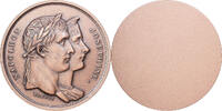 France Medaille Napoléon Ier et Joséphine, Bronze, Brenet, Restrike -