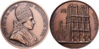 France Medaille Le sacre de Napoléon Ier par Pie VII, Bronze, Droz, Restrike -
