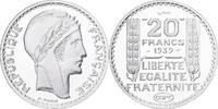 France Medal Reproduction de la 20 Francs TURIN 1939, Silver -