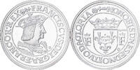 France Medaille Reproduction Teston François Ier, Silver -