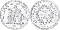 France Medaille Reproduction de la 20 Francs Hercule 1973, Silver -
