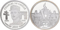 France Medaille Vème République, Charles De Gaulle, Silver -