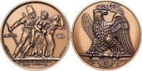 France Medaille Napoléon Ier, Malheurs de la Guerre, Bronze, Denon -