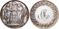 France Medaille Religion, Mariage Chrétien, Silver, Pingret -