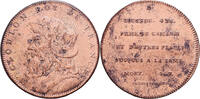 France Medaille Clodion, Copper -