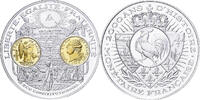 France Medaille Histoire de la Monnaie Française, Ecu Constitutionnel, Silver -