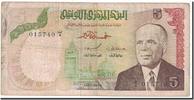 Tunisia 5 Dinars Banknote, 1980-10-15, KM:75 -