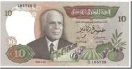 Tunisia 10 Dinars Banknote, 1986, KM:84 -