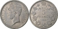 Belgium 5 Francs, 5 Frank Nickel, KM:97.1 -