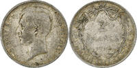 Belgium 2 Francs, 2 Frank Silver, KM:74 -