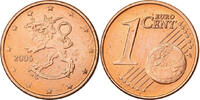 Finland Euro Cent Vantaa, Copper Plated Steel, KM:98 -