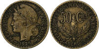 Cameroon 50 Centimes Paris, Aluminum-Bronze, KM:1 -