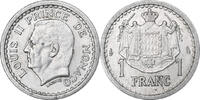 Monaco Franc Louis II, Aluminum, Gadoury:131, KM:120 -