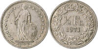 Switzerland 1/2 Franc Bern, Copper-nickel, KM:23a.1 -