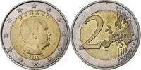 Monaco 2 Euro Albert II, Paris, Bi-Metallic -