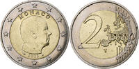 Monaco 2 Euro Albert II, Paris, Bi-Metallic -