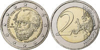 Greece 2 Euro Andreas Kalvos, Bi-Metallic -