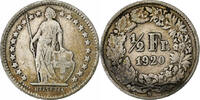 Switzerland 1/2 Franc Bern, Silver, KM:23 -