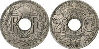 France 25 Centimes Lindauer, Paris, Nickel, Gadoury:379, KM:867 -