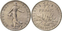 France 1/2 Franc Semeuse, Paris, Nickel, Gadoury:429 -
