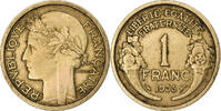 France Franc Morlon, Paris, Aluminum-Bronze, KM:885 -