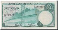 Scotland 1 Pound Banknote, 1969-03-19, KM:329a -