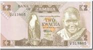 Zambia 2 Kwacha Banknote, KM:24c -