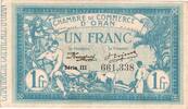 Algeria 1 Franc 1915-11-10 -