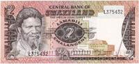 Swaziland 2 Emalangeni Banknote, KM:8a -