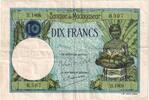Madagascar 10 Francs SS -