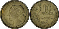 France 10 Francs Coin, Guiraud, Beaumont - Le Roger -