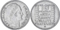 France 10 Francs Turin, Beaumont le Roger, AU(50-53), Copper-nickel -