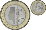 Netherlands Euro Beatrix, Utrecht, Bi-Metallic, KM:240 -