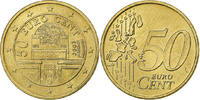 Austria 50 Euro Cent Vienna, Brass, KM:3087 -